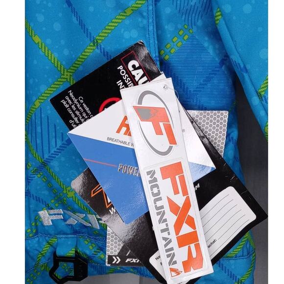 FXR Mountian Fresh Snowmobile Jacket Women's Size 8 - Picture 8 of 8